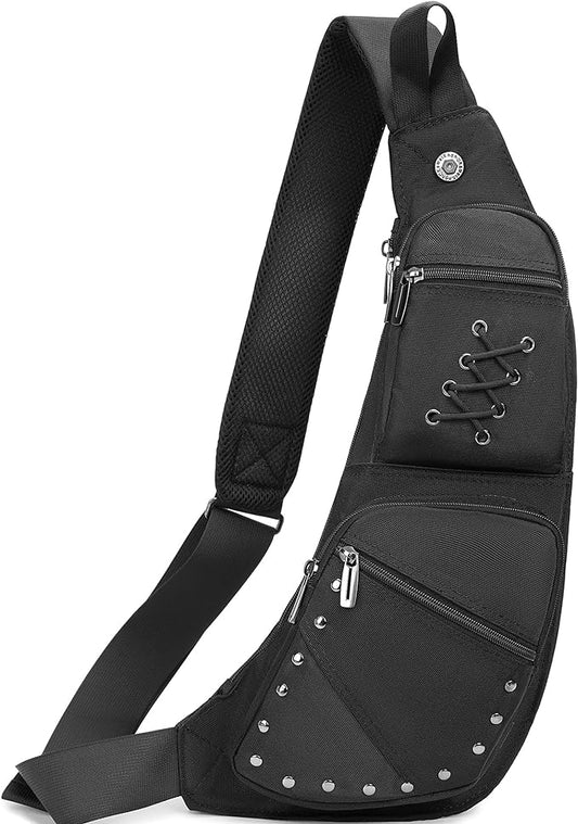 NICGID Sling Bag Chest Shoulder Backpack Crossbody Bags Casual Daypack for Men Women
