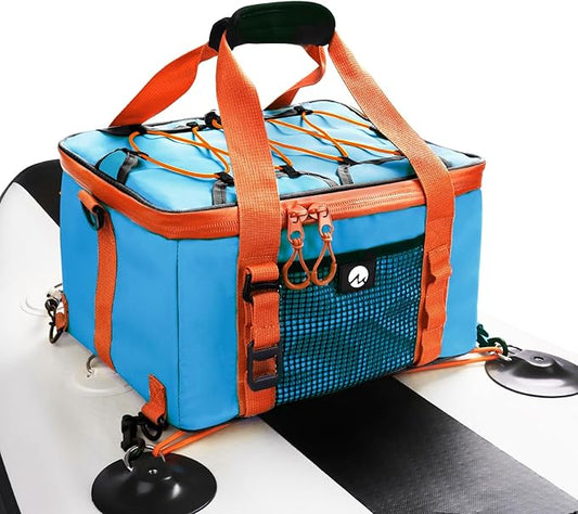 Paddle Board Cooler, Paddleboard Cooler Deck Bag with Detachable Bottle Opener, Paddle Board Accessories, Sup Cooler Bag for Beach, Camping, Kayaking, Travel