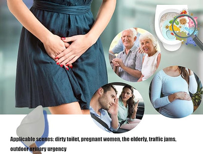 Female Urination Device,Reusable Urinal for Car Travel Women Pee Funnel Allows Women to Pee Standing Up,Women's Urinal for Travel and Outdoor Camping