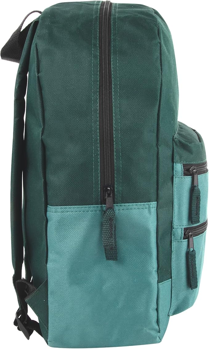 Trail maker Multi Pocket Multicolor Backpack with Adjustable Padded Straps
