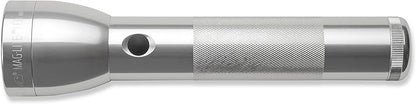 Maglite ML300L LED 2-Cell D Flashlight, Silver