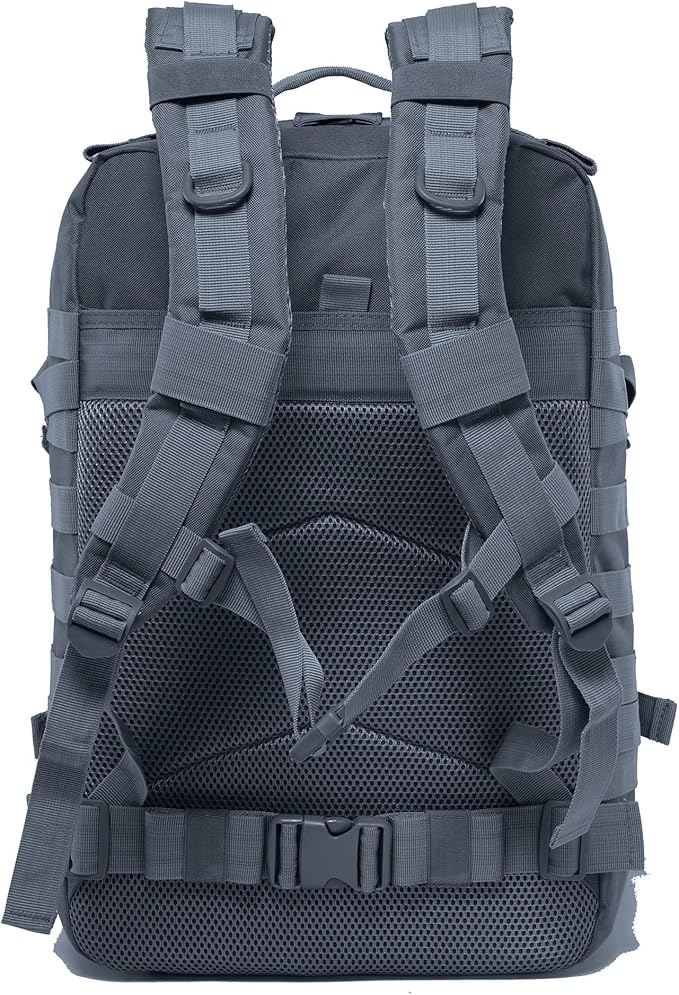 Military Tactical Backpack for Men and Women Army 3 Days Assault Pack Bag Large Rucksack with Molle System for Hiking Cycling Skiing Camping Climbing