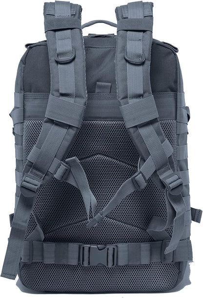 Military Tactical Backpack for Men and Women Army 3 Days Assault Pack Bag Large Rucksack with Molle System for Hiking Cycling Skiing Camping Climbing
