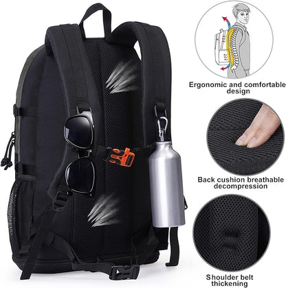 Hiking Backpack, 30L/40L/50L Expandable Hiking Backpack for Men and Women, Travel Backpack Flight Approved