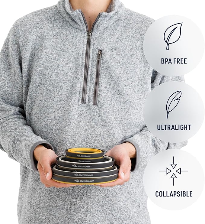 Sea to Summit Frontier Ultralight Collapsible Dinnerware Set
