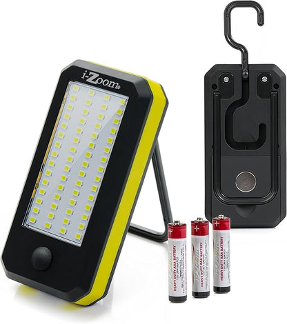 Versa Smart Utlility Light - 900 Lumens Extreme Brightness - 60 SMD Work Light - 4 LED Flashlight - for Camping, Emergency Kit, Auto and Home Repair.