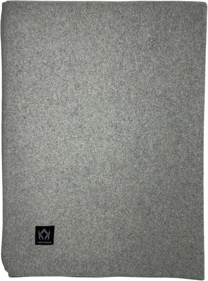 Arcturus Military Wool Blanket - Warm, Thick, Washable - Great for Outdoors, Camping, Stadium Blanket, Picnics, Travel - Car & Bushcraft Survival Kits, Large 64in x 88in 4.5 lb