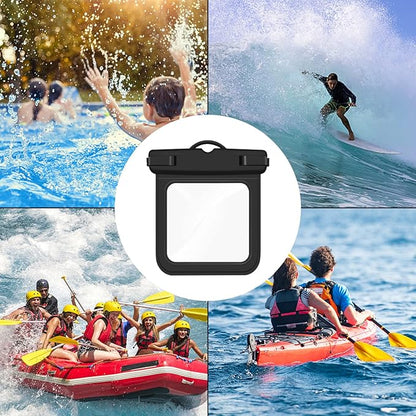 Waterproof Pouch Wallet, 2 Pack Floating Car Key FOB Case with Keychain, IPX8 Small Dry Bags Waterproof Bags for Swimming, Waterproof Pocket Holder for ID Badge Credit Card Money Coins License Water