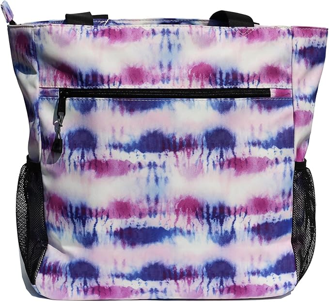 ESVAN Original Floral Water Resistant Large Tote Bag Shoulder Bag for Gym Beach Travel Daily Bags Upgraded