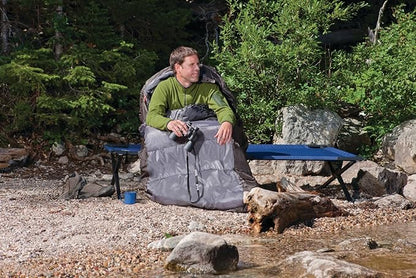 Coleman Big Basin 15°F Big & Tall Sleeping Bag, Cold Weather Sleeping Bag with Snag-Free Zipper & Better Heat Retention, Machine Washable