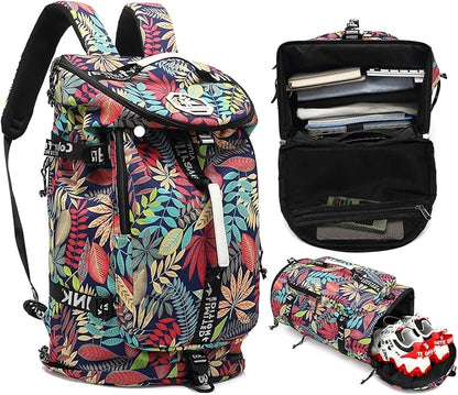 gym duffel bag backpack wrestling bag with shoe compartment 4 kinds of back method waterproof sports walking laptop