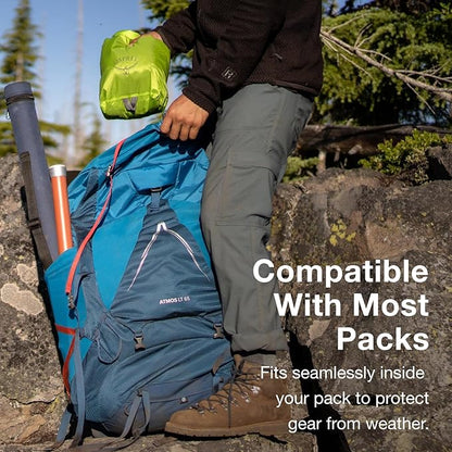 Osprey Ultralight Protective Backpack Liner, Waterfront Blue, Medium
