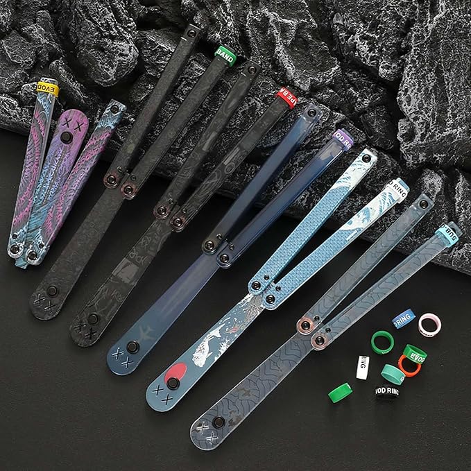 Finger Flip Tool, Perfect Weight Balance Handle Suitable for Camping, Outdoor, Party (PCX-086)
