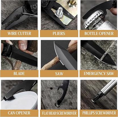 Fathers Day Papa Gifts, Papa Gifts for Fathers Day, Christmas Stocking Stuffers for Papa, Tumbler Multitool Knife Set, Fathers Day Birthday Gifts for Papa, Papa Gifts from Grandchildren