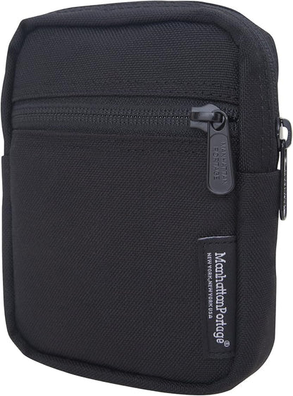 Manhattan Portage Trek Zipper Pouch - Stylish And Functional Travel Organizer 1000D Cordura And Water Resistant (Black)