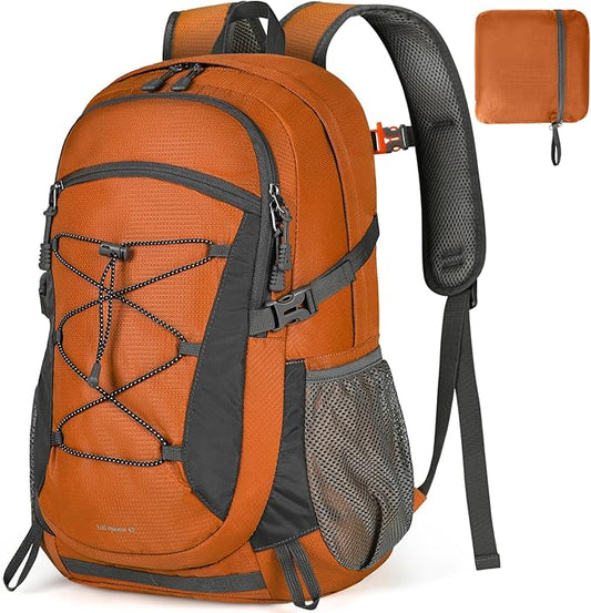 RAINSMORE Hiking Backpack 40L Waterproof Camping Backpack Lightweight Packable Backpack for Women Men Outdoor Travel Daypack