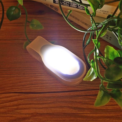 ALONEFIRE LED Flashlights Clip on Flashlight Night Safely Nursing Night Light Hands Free Strong Magnetic to Grip Clothing with a Keychain Flashlight for Walking Running Sports Outdoor Emergency
