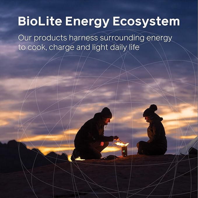 BioLite CampStove 2+ Wood Burning, Electricity Generating & USB Charging Camp Stove