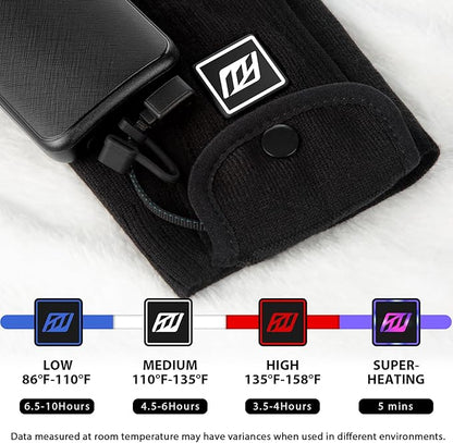 Heated Socks for Women Men Rechargeable Washable, Battery Electric Heated Socks Foot Warmers with APP Control for Skiing Hunting Riding Camping Fishing Hiking Outdoor Work
