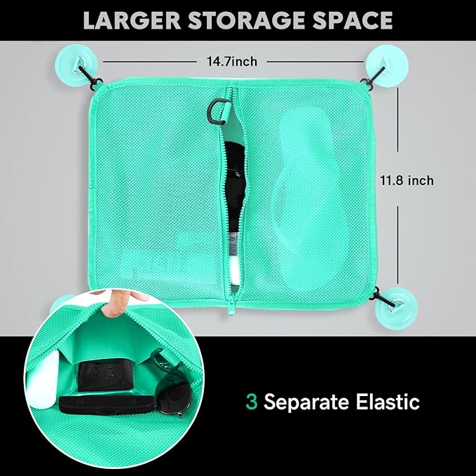 Paddle Board Deck Bag, Sup Accessories Mesh Storage Deck Bag