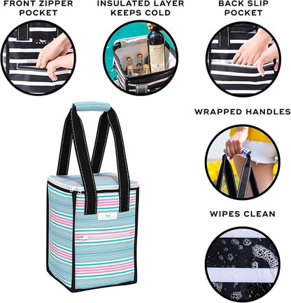 SCOUT Pleasure Chest - Soft, Lightweight, Insulated Cooler, Fits 5 Wine Bottles, Cooler for Beach, Pool, Boat, and Picnics