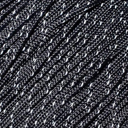 West Coast Paracord – 95 Tensile Strength - 1 Strand Reflective Paracord (250 Feet, Black)