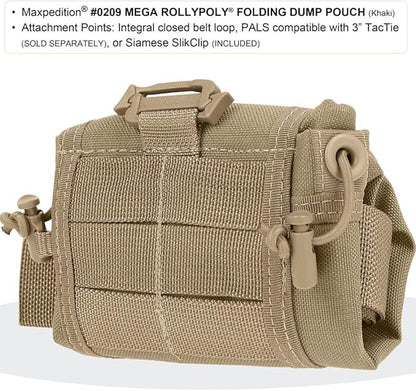 MAXPEDITION Mega Rollypoly Folding Dump Pouch