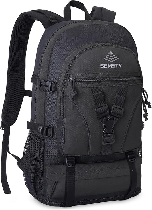 Hiking Backpack, 30L/40L/50L Expandable Hiking Backpack for Men and Women, Travel Backpack Flight Approved