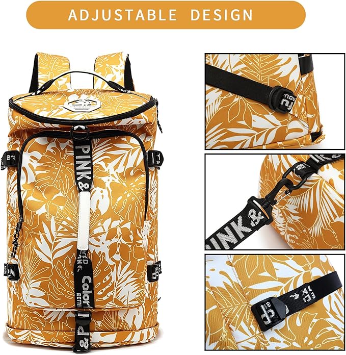 gym duffel bag backpack wrestling bag with shoe compartment 4 kinds of back method waterproof sports walking laptop