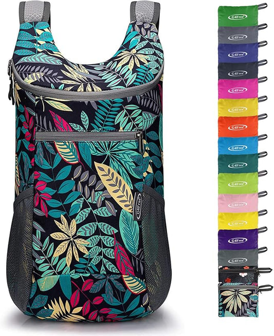 G4Free Lightweight Packable Hiking Backpack for Men Women Small Hiking Daypacks Foldable Shoulder Pack Casual Outdoor Bag 11L