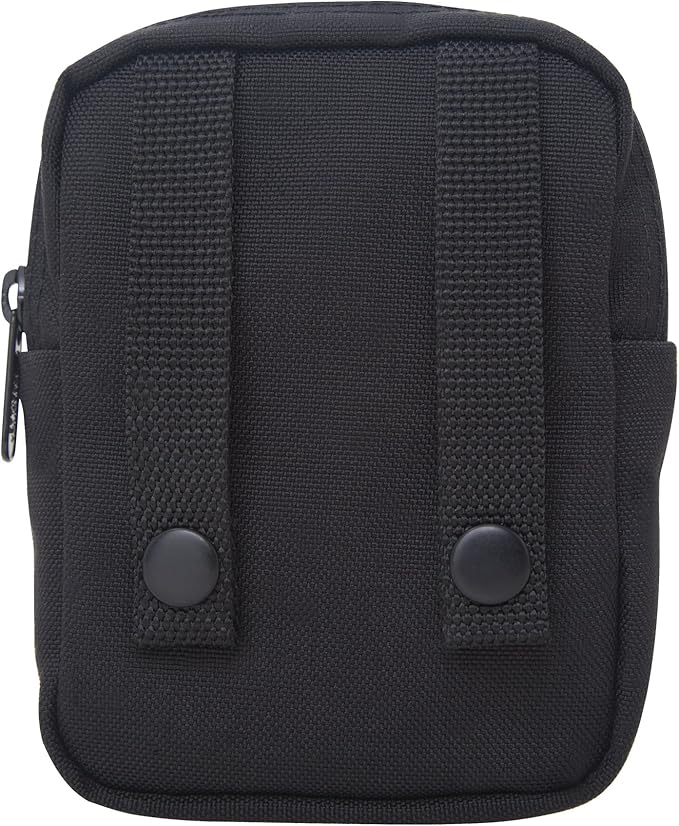 Manhattan Portage Trek Zipper Pouch - Stylish And Functional Travel Organizer 1000D Cordura And Water Resistant (Black)