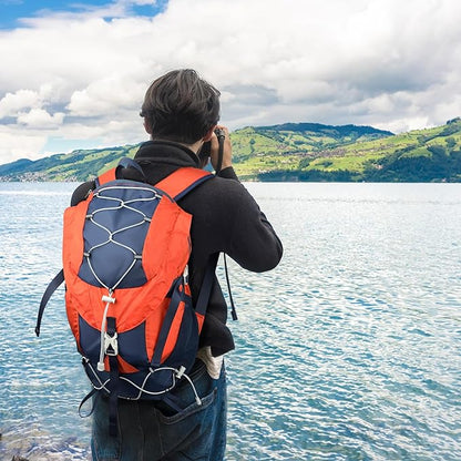 Seektop 20L Waterproof Hiking Backpack - Lightweight Daypack with 8 Pockets & Wet-Dry Compartment for Outdoor Adventures