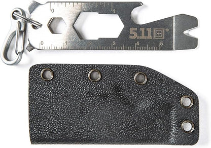 5.11 Tactical EDT Multitool, 10-in-1 Compact Tool, Stainless Steel Construction, Style 56450