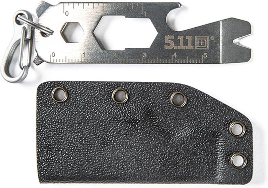 5.11 Tactical EDT Multitool, 10-in-1 Compact Tool, Stainless Steel Construction, Style 56450