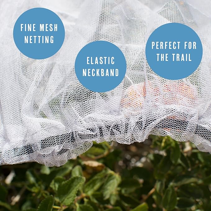 Mosquito Head Net for Hiking, Backpacking, Camping