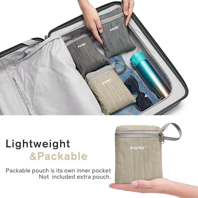 G4Free 10L/15L/20L Hiking Backpack Lightweight Packable Hiking Daypack Small Travel Outdoor Foldable Shoulder Bag