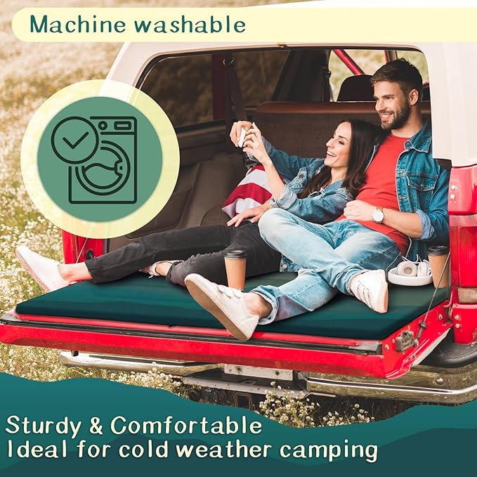 Double Sleeping Bag for Adults with Pillow Queen Size Waterproof Two Person Sleeping Bag for Outdoor Camping Hiking Backpacking All Season Cold Warm Weather