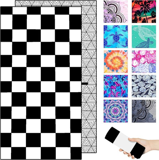 Microfiber Beach Towel – Block Quick Dry Lightweight Sand Free Oversized Large Towel Accessories Travel Must Have Swim Pool Yoga Camping Gear Summer Essentials Packable Sandproof Item Gift 71" 32"