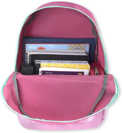 Trail maker Multi Pocket Multicolor Backpack with Adjustable Padded Straps