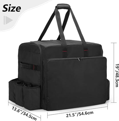 SAMDEW Camp Oven Carry Bag Compatible with Camp Chef Oven Stove Combo, Camping Oven Cover Compatible with Hike Crew Outdoor Gas Camping Oven, Portable Carrying Case for Camp Oven Accessories, Bag Only