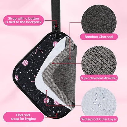 Female Urinal Device Pee Cloth for Women She Pee Stand Up Portable Urinal Pee Rag for Camping Outdoor Hiking Travel