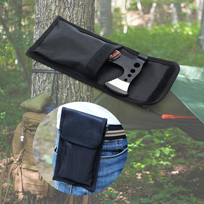 Multitool Axe Hatchet, Halloween Personalized Pocket Gift for Men, Tool Unique Survival Gear with Knife, Opener, Screwdriver Kit, Cool Gadgets Unique Multi-Tool for Camping, for Boyfriend, DAD