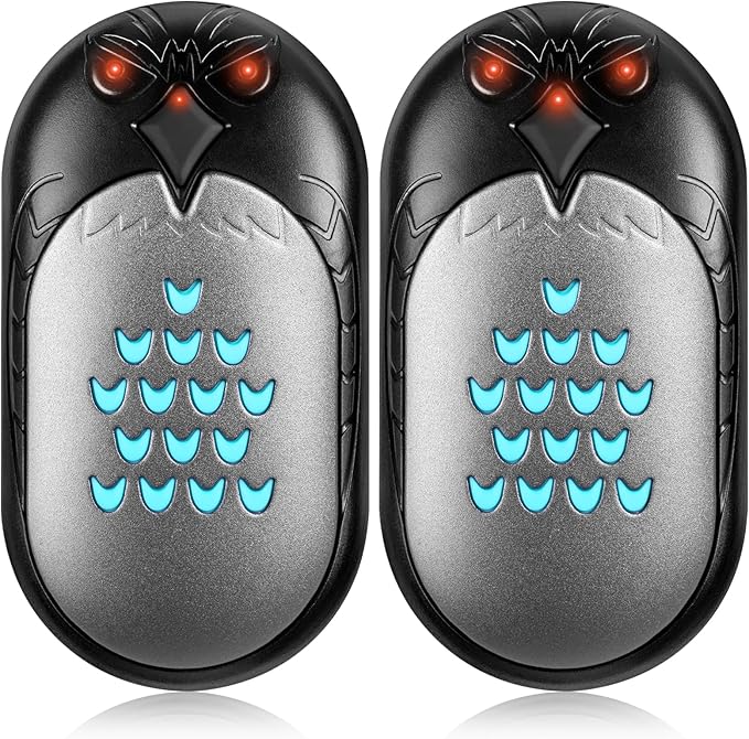 MAKINO Hand Warmers Rechargeable 2 Pack 20Hrs Long Heating 6000mah Electric Portable Pockets Handwarmers Reusable USB Heater for Outdoor Camping Hunting Golf Raynauds Women Men