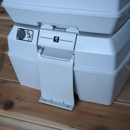 Dock Edge + Visa Marine Potty 18 Litre Toilet Grey (DEF319)