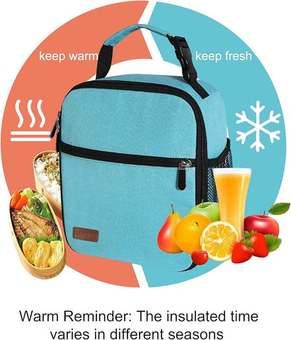 Lunch Box for Men & Women Durable Lunch Bag for Adults Reusable Small Lunchbox Light