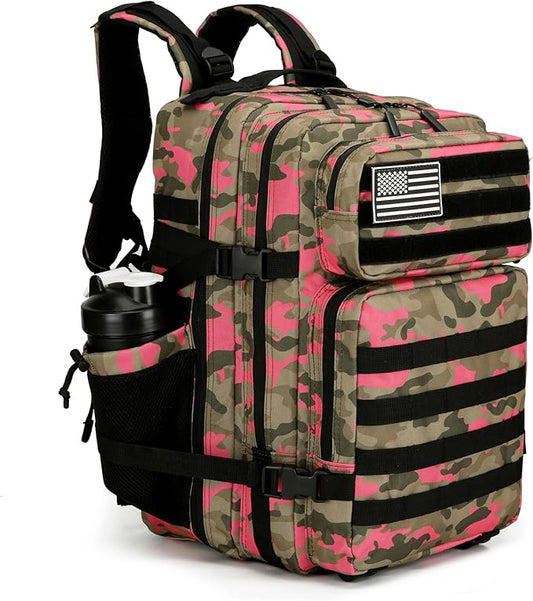 Military Tactical Backpack for Men and Women Army 3 Days Assault Pack Bag Large Rucksack with Molle System for Hiking Cycling Skiing Camping Climbing