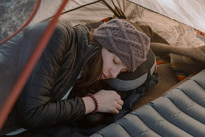 TREKOLOGY Camping Pillow with Removable Cover, Inflatable Pillow for Backpacking, Ultralight Inflatable Camp Pillows for Sleeping Portable Compact Pillow for Hiking Travel