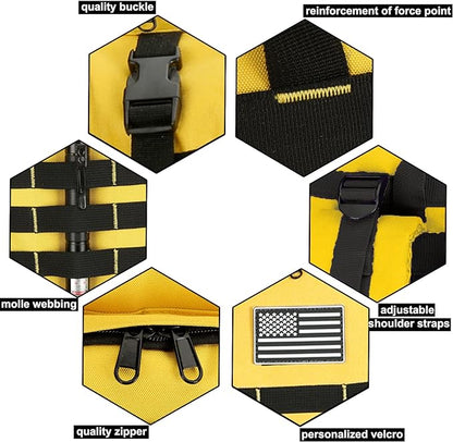 Hiking Backpack for Men 70L/100L Camping Backpack Military Rucksack Molle 3 Days Assault Pack for Climbing