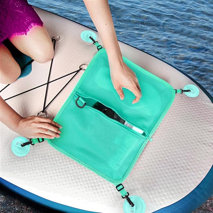Paddle Board Deck Bag, Sup Accessories Mesh Storage Deck Bag
