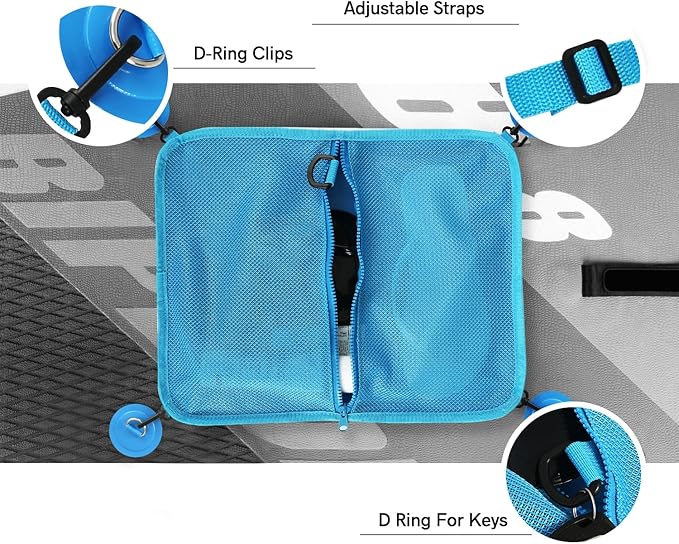 Paddle Board Deck Bag, Sup Accessories Mesh Storage Deck Bag